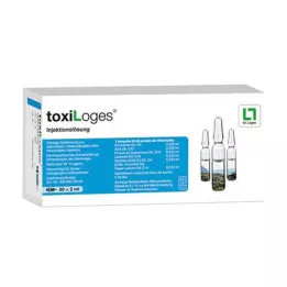 TOXILOGES Ampulky s injekčným roztokom, 50 x 2 ml