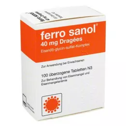 FERRO SANOL obalené tablety, 100 ks