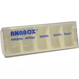 ANABOX Denná krabička biela, 1 ks