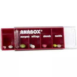 ANABOX Denná krabička červená, 1 ks