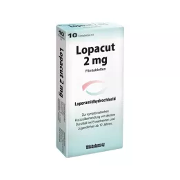 LOPACUT 2 mg filmom obalené tablety, 10 ks