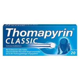 THOMAPYRIN CLASSIC Lieky proti bolesti, 20 ks