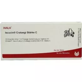 ampulkyISCUCIN crataegi Strength C, 10X1 ml