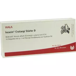 ampulkyISCUCIN crataegi Strength D, 10X1 ml