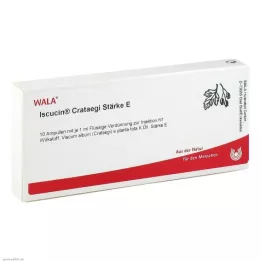 ampulkyISCUCIN crataegi Strength E, 10X1 ml