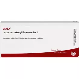 ISCUCIN crataegi potencia série II ampulky, 10X1 ml