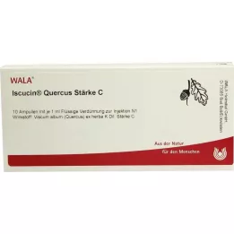 ampulkyISCUCIN quercus Strength C, 10X1 ml