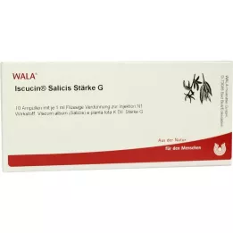 ISCUCIN salicis Sila G ampulky, 10X1 ml