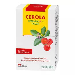CEROLA Vitamín C Taler Grandel, 96 ks