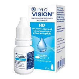 HYLO-VISION HD Očné kvapky, 15 ml