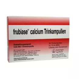 FRUBIASE CALCIUM T Ampulky na pitie, 20 ks