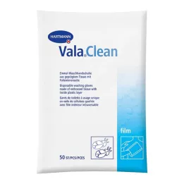 VALACLEAN Rukavice na umývanie fólie, 50 kusov