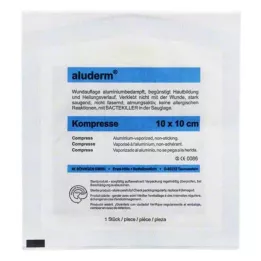 ALUDERM Komprimuje 10x10 cm, 1 ks