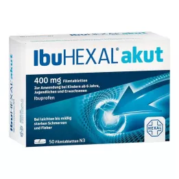 IBUHEXAL akut 400 filmom obalených tabliet, 50 ks