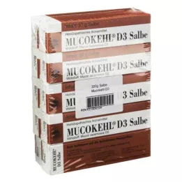 MUCOKEHL Masť D 3, 10X30 g