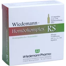 WIEDEMANN Homeokomplex RS Ampulky, 10X2 ml