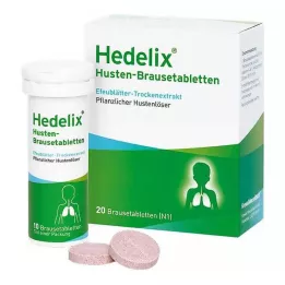 HEDELIX Šumivé tablety proti kašľu, 20 ks