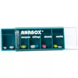 ANABOX Denná krabička tyrkysová, 1 ks