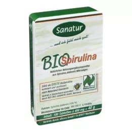 SPIRULINA BIO Tablety, 100 ks