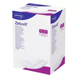 ZETUVIT Absorpčné obklady sterilné 20x40 cm, 5 ks