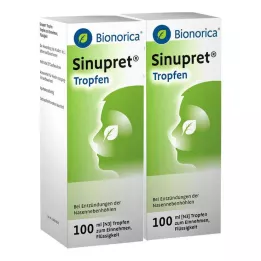 SINUPRET Kvapky, 2x100 ml