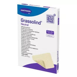 GRASSOLIND Masťové obklady 7,5x10 cm sterilné, 10 ks