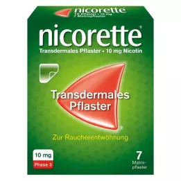 NICORETTE TX Náplasť 10 mg, 7 ks
