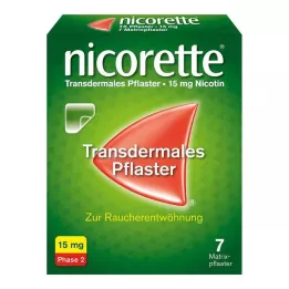 NICORETTE TX Náplasť 15 mg, 7 ks
