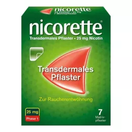 NICORETTE TX Náplasť 25 mg, 7 ks