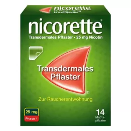 NICORETTE TX Náplasť 25 mg, 14 ks