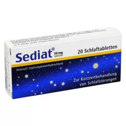 SEDIAT Tablety, 20 ks