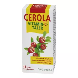 CEROLA Vitamín C Taler Grandel, 16 ks