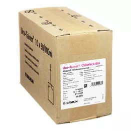 URO TAINER Roztok chlórhexidínu, 10 x 100 ml