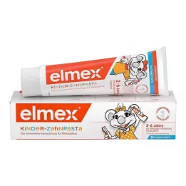 ELMEX Detská zubná pasta skladacia krabička, 50 ml