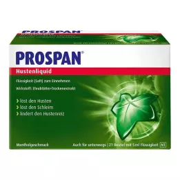 PROSPAN Tekutina proti kašľu vo vrecúškach 21ks, 21X5 ml