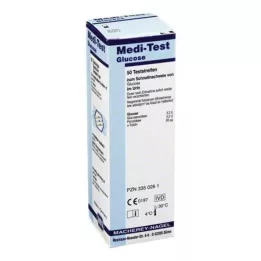 MEDI-TEST Testovacie prúžky na glukózu, 50 ks