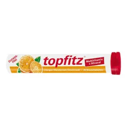 TOPFITZ Multivitamín+Minerálne šumivé tablety, 20 ks