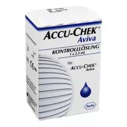 ACCU-CHEK Kontrolný roztok Aviva, 1 x 2,5 ml