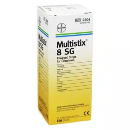 MULTISTIX 8 testovacích prúžkov SG , 100 kusov