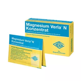 MAGNESIUM VERLA N koncentrát prášok na perorálne podanie, 20 ks