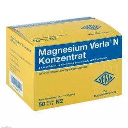 MAGNESIUM VERLA N koncentrát prášok na perorálne podanie, 50 ks