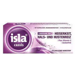 ISLA CASSIS Pastilky, 30 ks