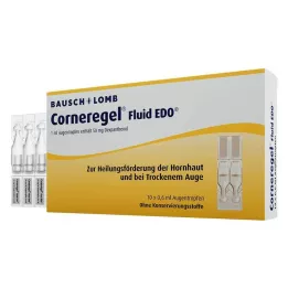 CORNEREGEL Tekutina EDO Očné kvapky, 10X0,6 ml