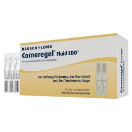 CORNEREGEL Tekutina EDO Očné kvapky, 30X0,6 ml