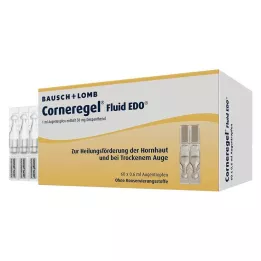 CORNEREGEL Tekutina EDO Očné kvapky, 60X0,6 ml