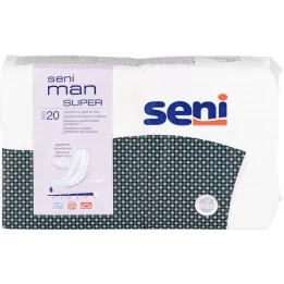 SENI Mužská inkontinenčná vložka super, 20 kusov