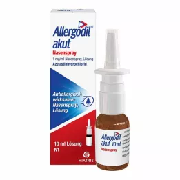 ALLERGODIL akútny nosový sprej, 10 ml