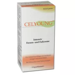 CELYOUNG Intenzívny krém na päty a chodidlá, 100 ml