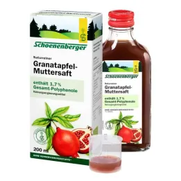 Materská šťava z granátového jablka Schoenenberger, 3x200 ml