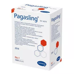 PAGASLING Gázové tampóny nesterilné veľkosti 1 veľkosti lieskového orecha, 1000 ks